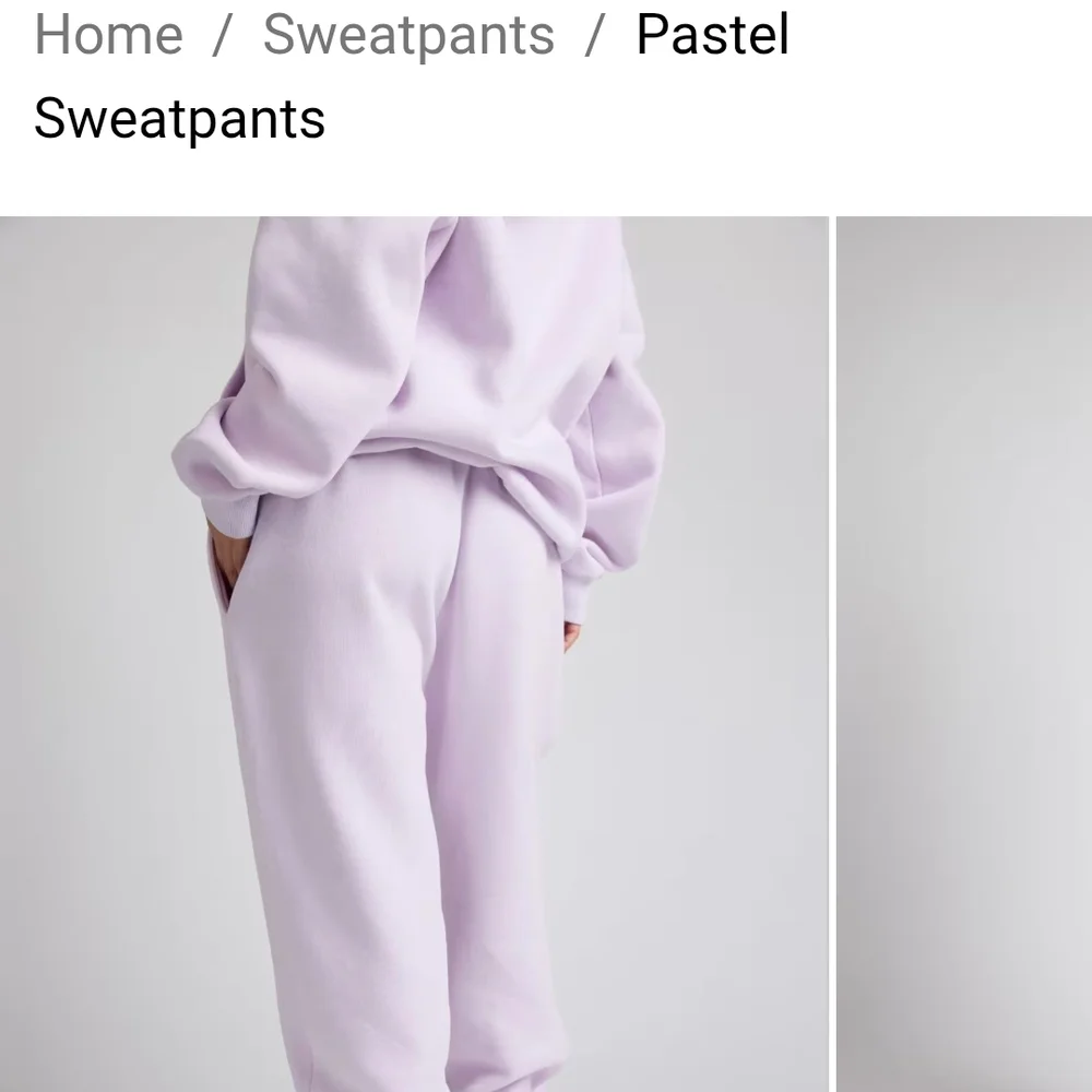 Comfrt Opal Pastel Sweatpants NWT - Picture 2 of 5